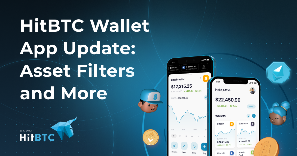 HitBTC Wallet App Update: Asset Filters and More